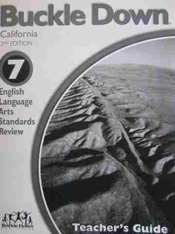 (image for) Buckle Down 7 English Language Arts Standards 2e TG (CA)(TE)(P)
