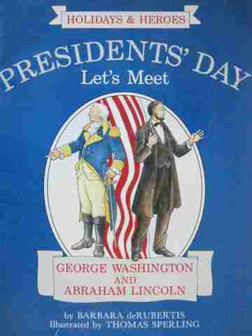 Presidents' Day Let's Meet Washington & Lincoln (P)(Big) (image for) Presidents' Day Let's Meet Washington & Lincoln (P)(Big)