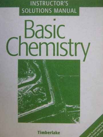 (image for) Basic Chemistry ISM (TE)(P) by Karen Timberlake