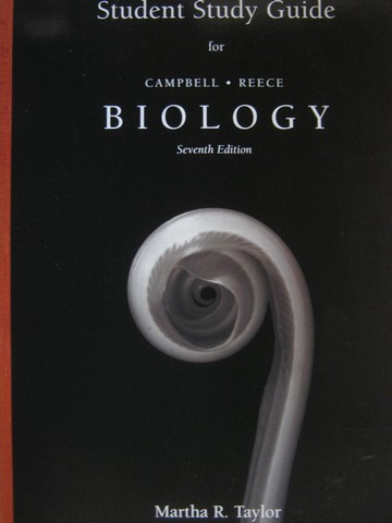 (image for) Biology 7th Edition Student Study Guide (P) by Martha R Taylor