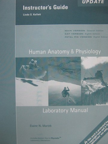 (image for) Human Anatomy & Physiology 7th Edition Lab Manual IG (TE)(P)