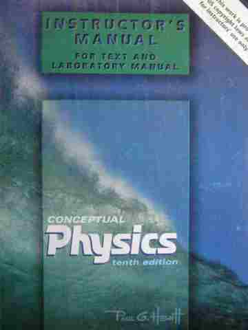 (image for) Conceptual Physics 10th Edition Instructor's Manual (TE)(P)