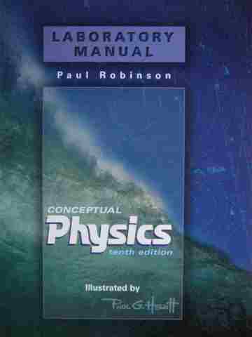 (image for) Conceptual Physics 10th Edition Laboratory Manual (P)
