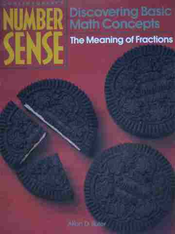 (image for) Number Sense The Meaning of Fractions (P) by Allan D Suter