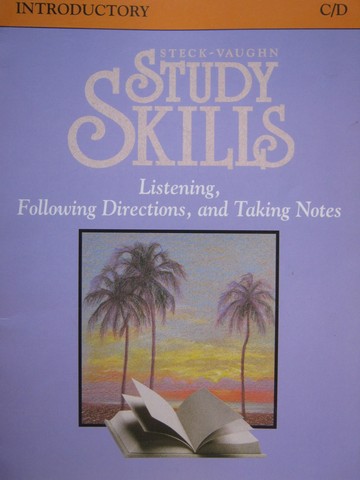 (image for) Study Skills Introductory C/D Listening Following Directions (P)