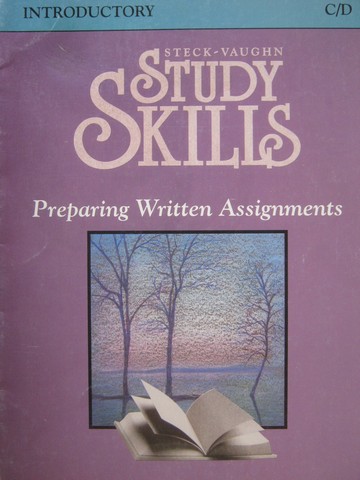 (image for) Study Skills Introductory C/D Preparing Written Assignments (P)