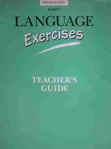 (image for) Language Exercises Level C TG (TE)(P) by Jones, Moeller, & Strauch