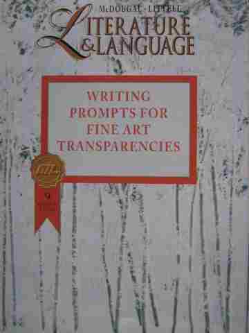 (image for) Literature & Language 9 Orange Level Writing Prompts (P)