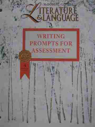 (image for) Literature & Language 9 Orange Level Writing Prompts Assess (P)