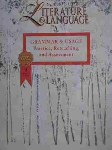 (image for) Literature & Language 9 Orange Level Grammar & Usage (P)