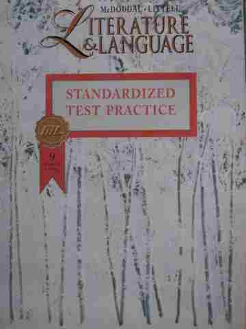 (image for) Literature & Language 9 Orange Level Standardized Test (P)
