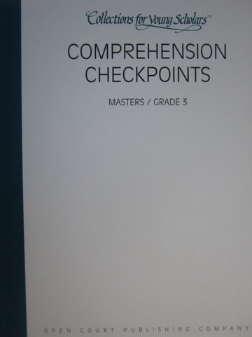 (image for) Collections for Young Scholars 3 Comprehension Checkpoints (P)
