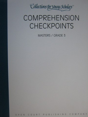 (image for) Collections for Young Scholars 3 Comprehension Checkpoints (P)