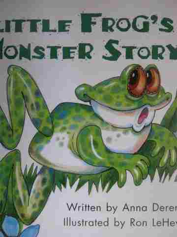 (image for) Ready Readers Little Frog's Monster Story (P)(Big) by Anna Deren