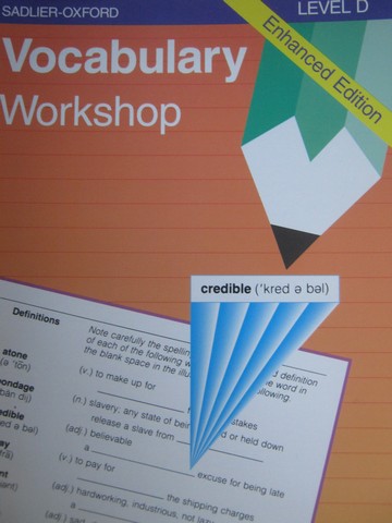 (image for) Vocabulary Workshop Enhanced Edition Level D (P) by Shostak