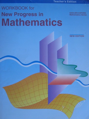 (image for) New Progress in Mathematics I New Edition Workbook TE (TE)(P)