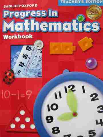 (image for) Progress in Mathematics 1 Workbook TE (CA)(TE)(P) by LeTourneau,