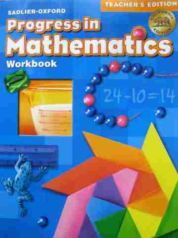 (image for) Progress in Mathematics 2 Workbook TE (CA)(TE)(P) by LeTourneau,