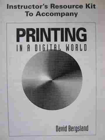 (image for) Printing in a Digital World Instructor's Resource Kit (TE)(P)