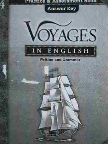 Voyages in English 4 Practice & Assessment Book Answer Key (P) (image for) Voyages in English 4 Practice & Assessment Book Answer Key (P)