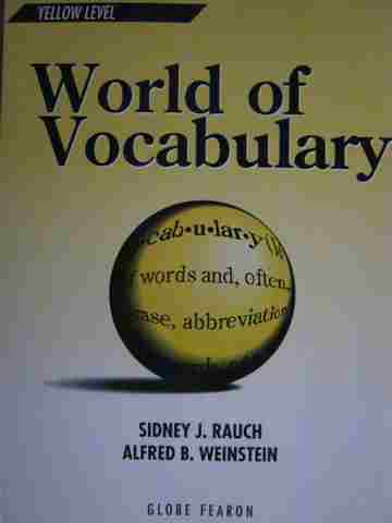 (image for) World of Vocabulary Yellow Level 3rd Edition (P) by Rauch,
