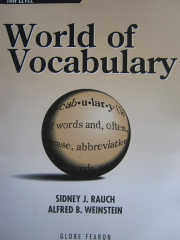 (image for) World of Vocabulary Tan Level 3e (P) by Rauch & Weinstein