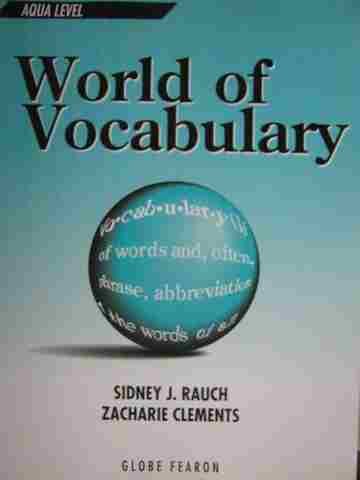 (image for) World of Vocabulary Aqua Level 3rd Edition (P) by Rauch,