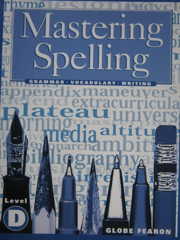 (image for) Mastering Spelling Level D (P) by Eleanor Ripp - Click Image to Close