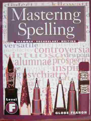 (image for) Mastering Spelling Level F (P) by Eleanor Ripp