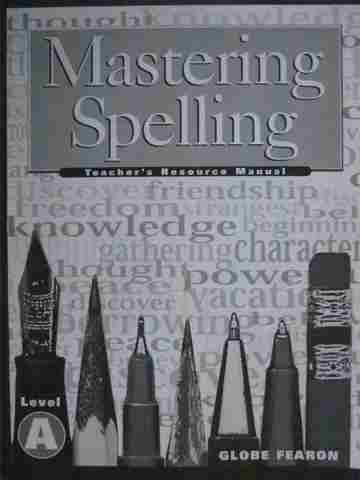(image for) Mastering Spelling Level A TRM (TE)(P) by Eleanor Ripp