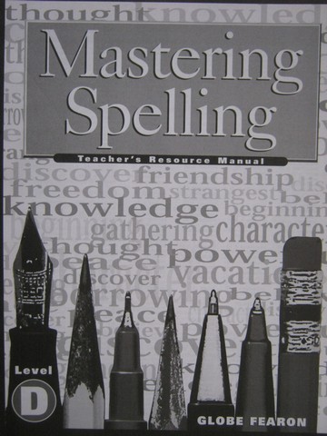 (image for) Mastering Spelling Level D TRM (TE)(P) by Eleanor Ripp