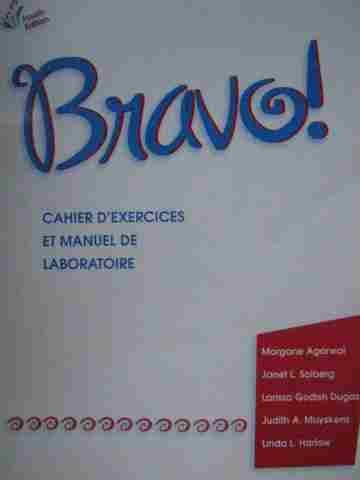 (image for) Bravo! 4th Edition Cahier D'Exercices et Manuel de Lab (P)