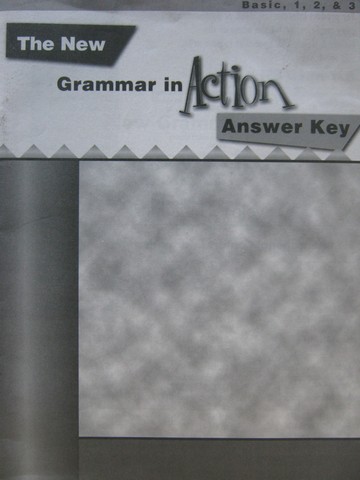 (image for) New Grammar In Action Answer Key (P) by Foley