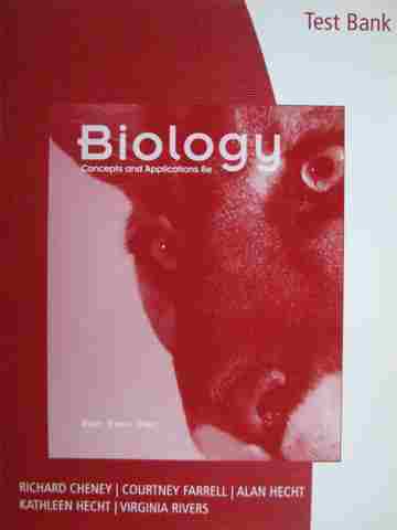 (image for) Biology Concepts & Applications 8th Edition Test Bank (P)