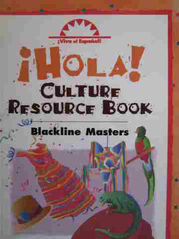 (image for) Viva el Espanol! Hola! Culture Resource Book BLM (P) by Lopez,