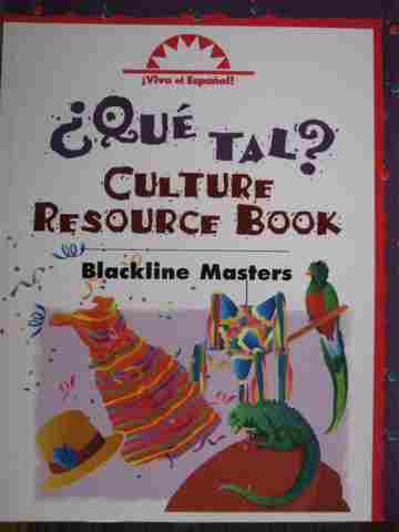 (image for) Viva el Espanol! Que Tal? Culture Resource Book BLM (P)