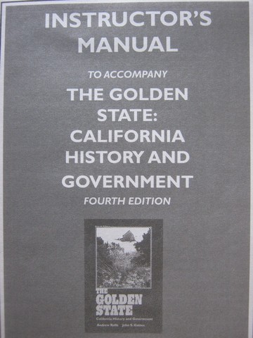 Golden State California History & Government 4th Edition IM (P) (image for) Golden State California History & Government 4th Edition IM (P)