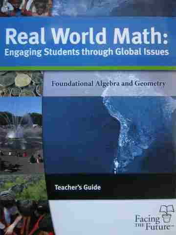 (image for) Real World Math Foundational Algebra & Geometry TG (TE)(P)