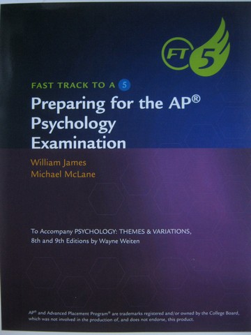 (image for) FT5 Preparing for the AP Psychology Examination (P) by James,