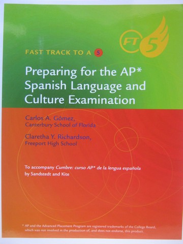 (image for) FT5 Preparing for the AP Spanish Language & Culture Exam (P)