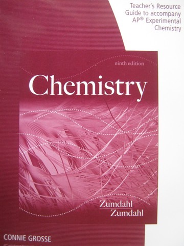 (image for) Chemistry 9th Edition Teacher's Resource Guide (TE)(P) by Grosse