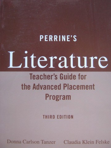 (image for) Perrine's Literature 3rd Edition TG for the AP Program (P)