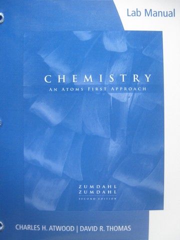 (image for) Chemistry An Atoms First Approach 2nd Edition Lab Manual (P)