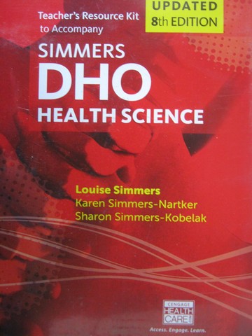 (image for) Simmers DHO Health Science Updated 8th Edition TRK (TE)(Binder)