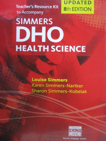 (image for) Simmers DHO Health Science Updated 8th Edition TRK (TE)(Binder)