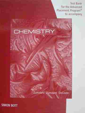 (image for) Chemistry 10th Edition Test Bank for AP (P) by Simon Bott