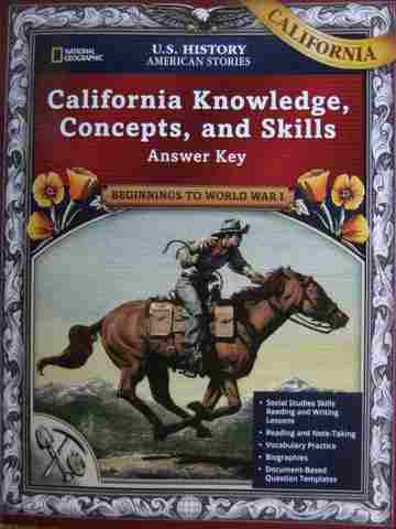 (image for) American Stories Knowledge Concepts & Skills Answers (CA)(P)