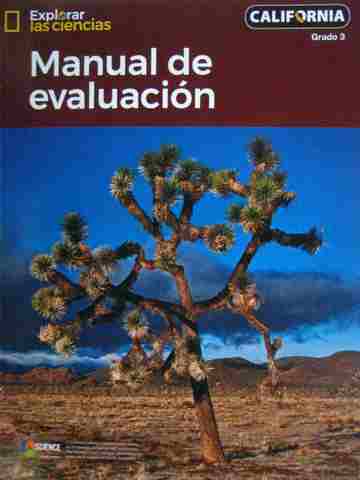 (image for) Explorar las ciencias 3 Manual de evaluacion (CA)(P) by Nadkarni