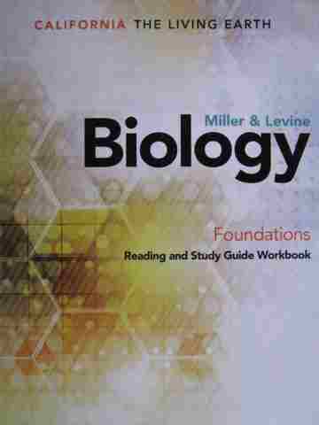 (image for) Biology Foundations Reading & Study Guide Workbook (CA)(P)