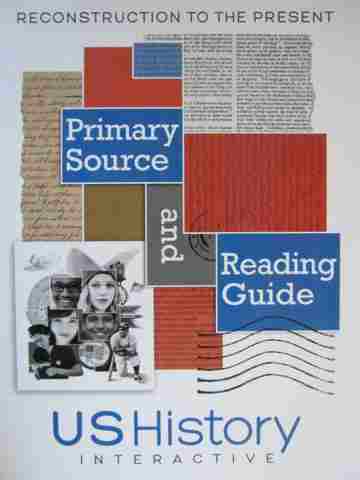 (image for) US History Interactive Reconstruction to the Present Primary (P)
